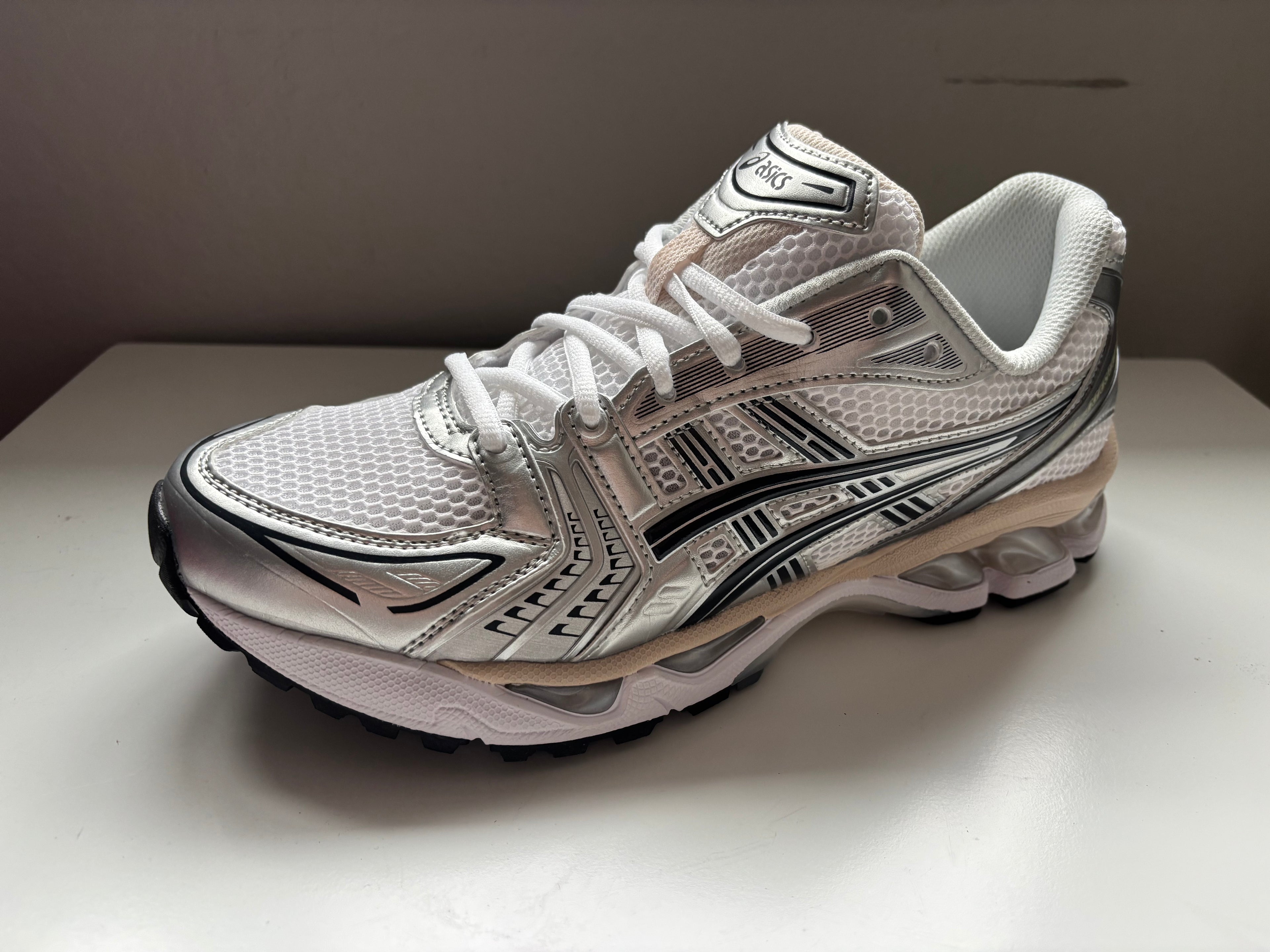 ASICS Gel-Kayano 14 White, Graphite, Grey Men's Sneaker Four Seasons