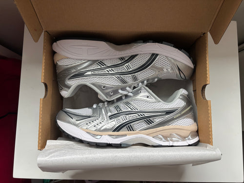 ASICS Gel-Kayano 14 White, Graphite, Grey Men's Sneaker Four Seasons