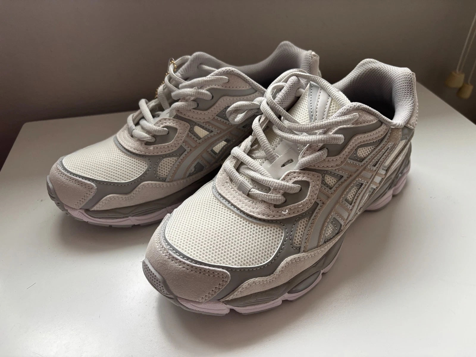 ASICS Gel NYC White Grey 1203A663-102 Men